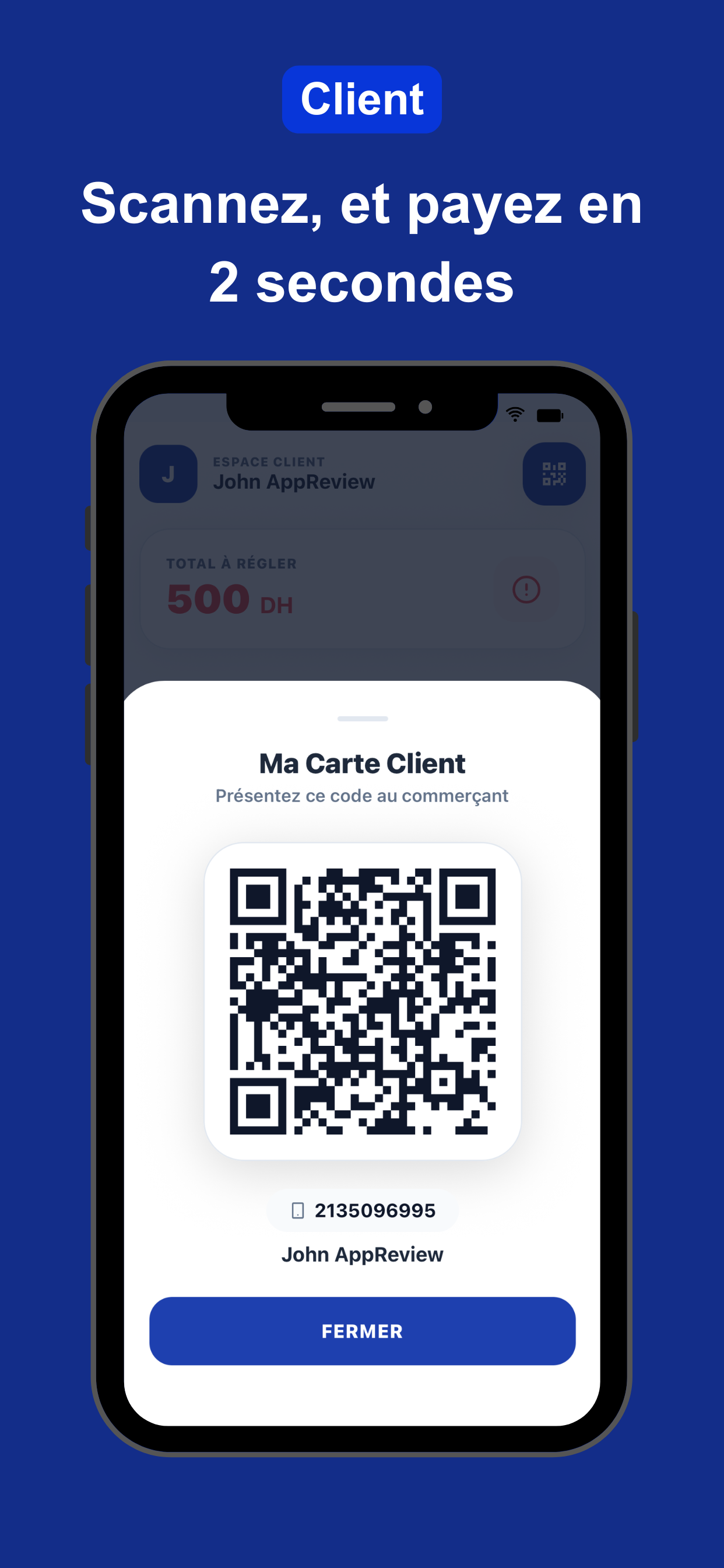 Client — QR Code